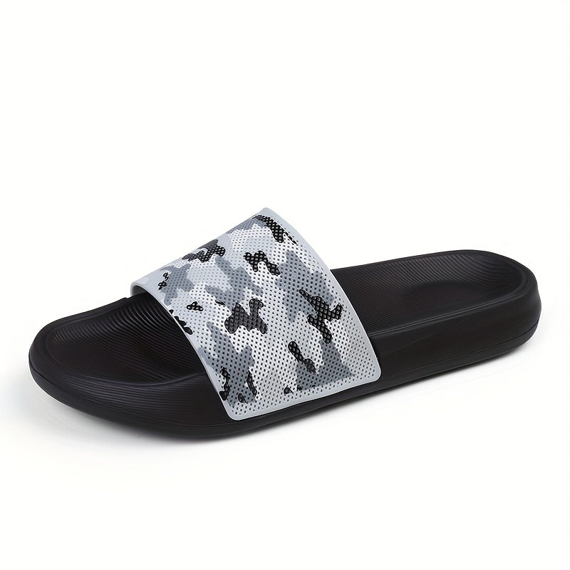 Men's Camo Household Slides, Variety of Colors