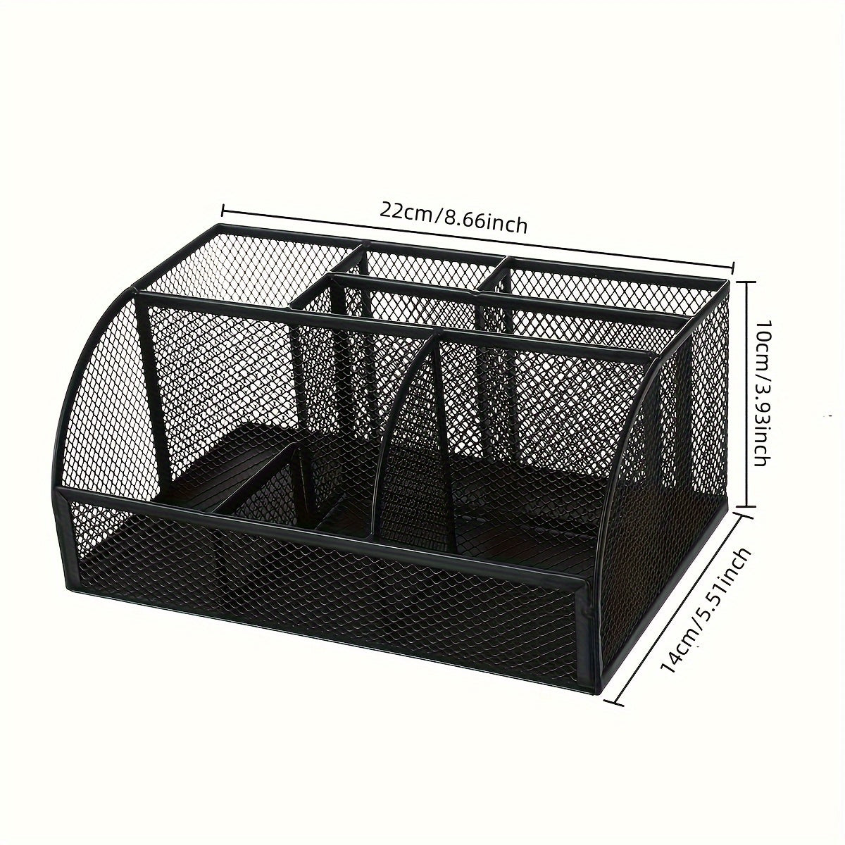Functional Mesh Pen Holder Desktop Office Supplies