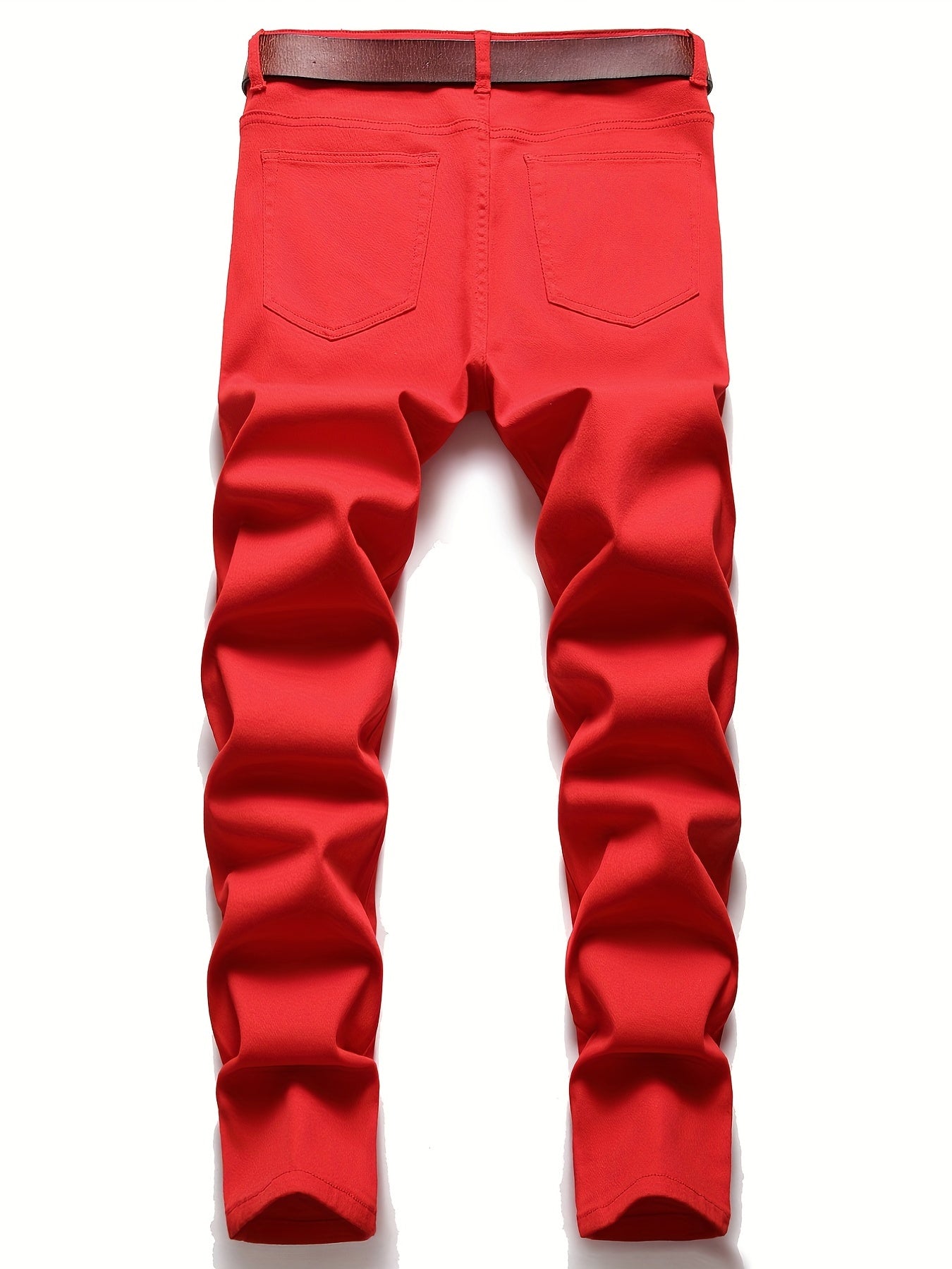 Men's Slim Fit Street Style Stretch Jeans