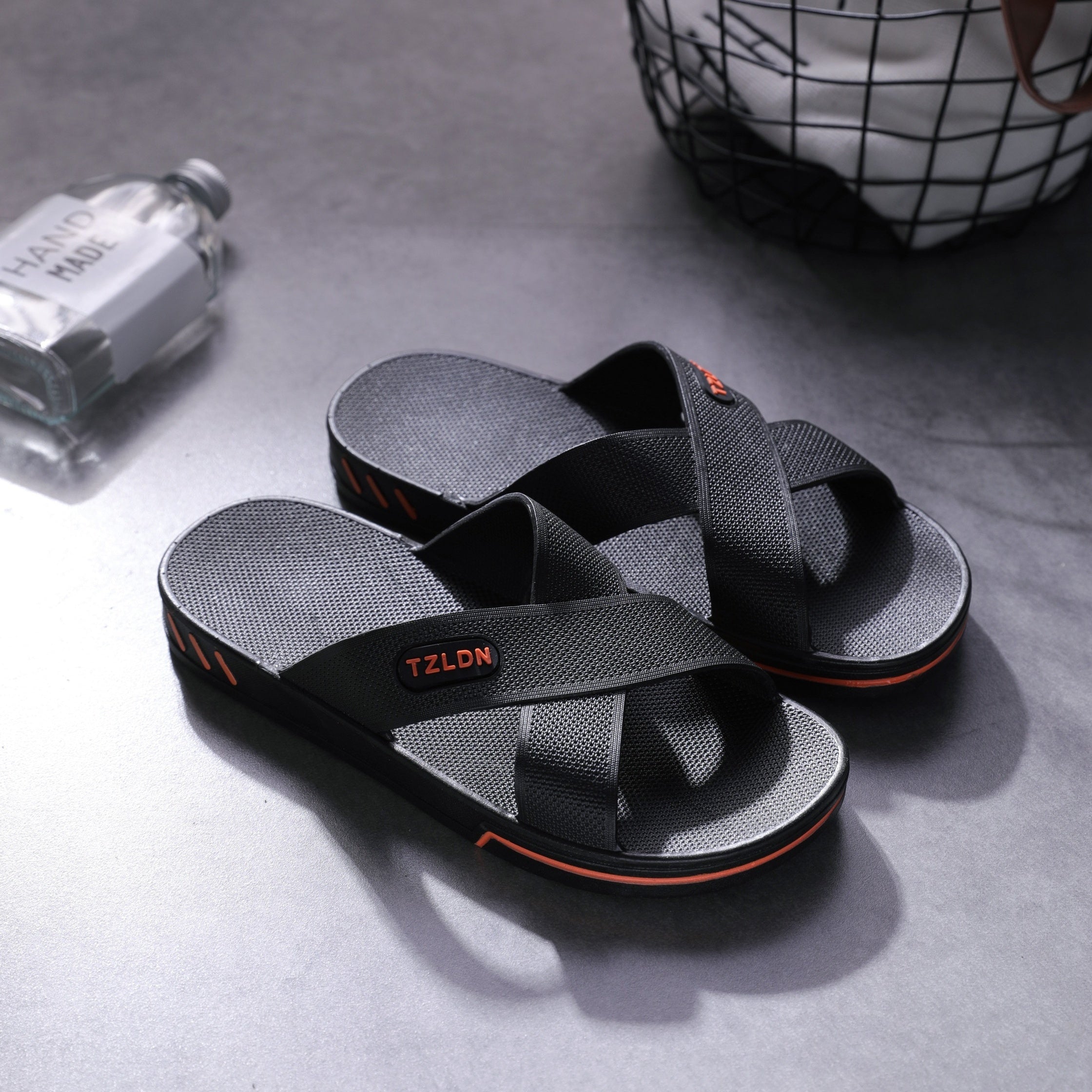 Men's Lightweight Non Slip Slides Quick Drying Comfort Slides