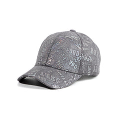 Letter Graffiti Print Baseball Cap Lightweight Adjustable Hip Hop Dad Hat