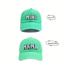 Girls Mama Mini Baseball Cap Causal Accessories