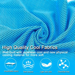 Microfiber Cooling Towel for Workout Yoga Golf Gym Camping Sport