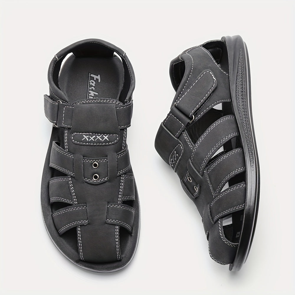Men's Outdoor Closed Toe Strap Sandals Non Slip