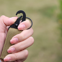Durable Belt Hanging Buckle for Outdoor Hiking Camping