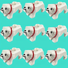 Mini French Bulldog Building Block Set - 9pcs