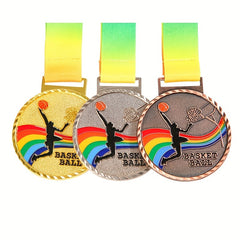 Glittering Silver & Bronze Medals for School Victories
