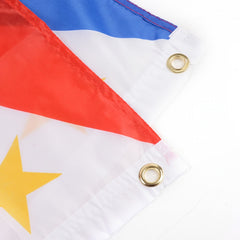 PH Philippine Flag 90X150cm Polyester UV Fade Resistant National Flag