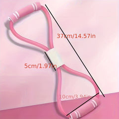 8 Shaped Yoga Resistance Puller Fitness Stretching Rope