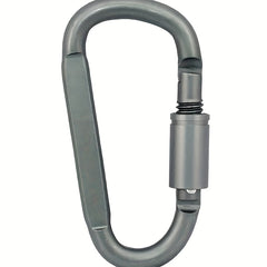 3pcs D-shaped Buckle Carabiner Keychain For Outdoor Camping Hiking