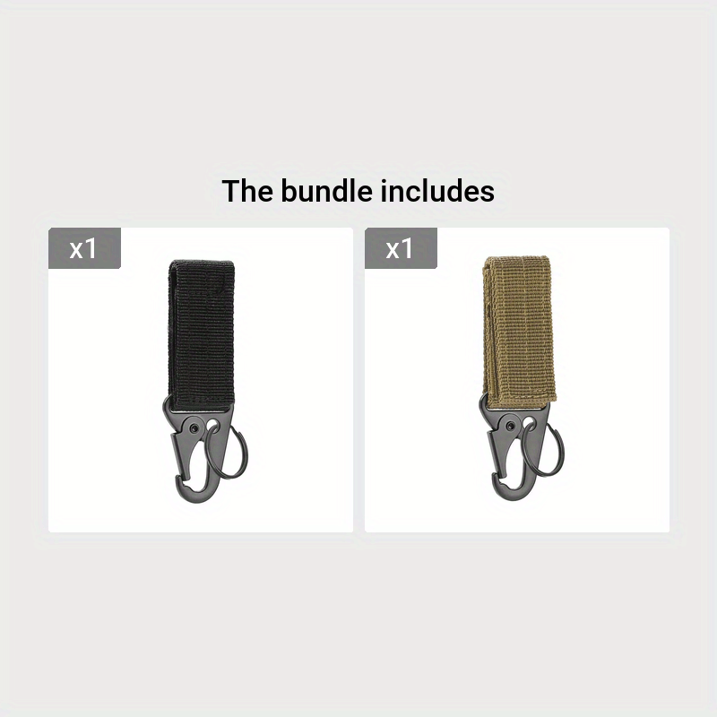 Mountaineering Key Chain Storage Waist Buckle Outdoor Sports Equipment