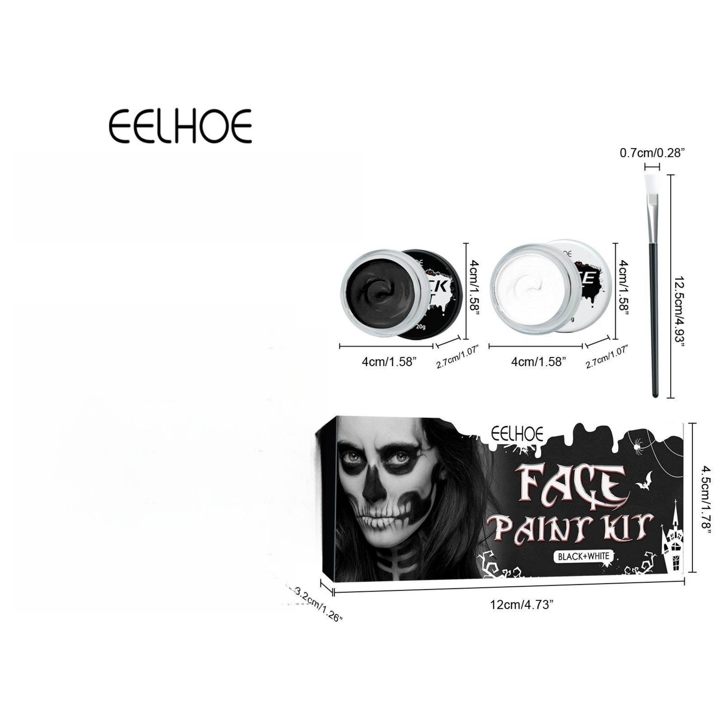 Halloween Cosplay SFX Makeup Face Paint Kit