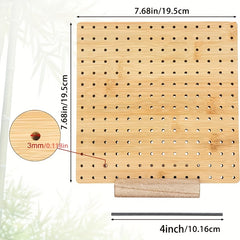 Wooden Crochet Blocking Board - Ideal for Knitting & Sewing