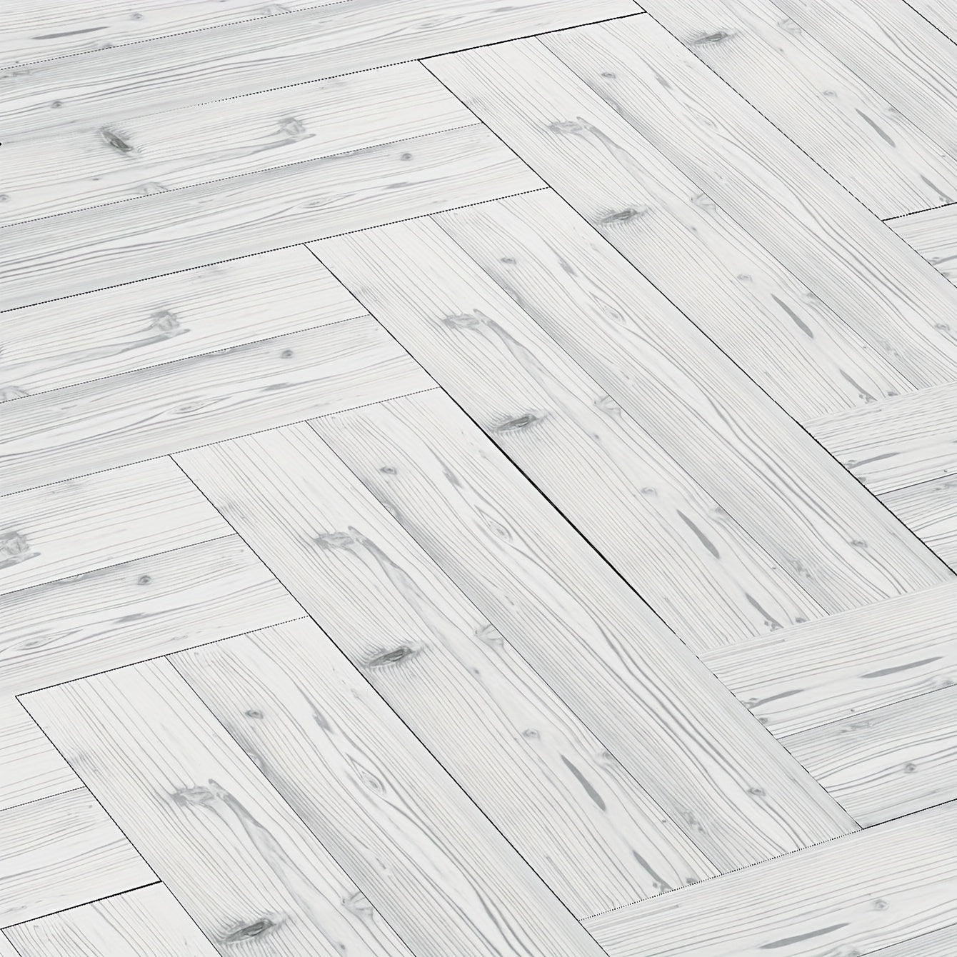 5pcs Peel And Stick Waterproof Wood Flooring Tile 0.7mm Self Adhesive