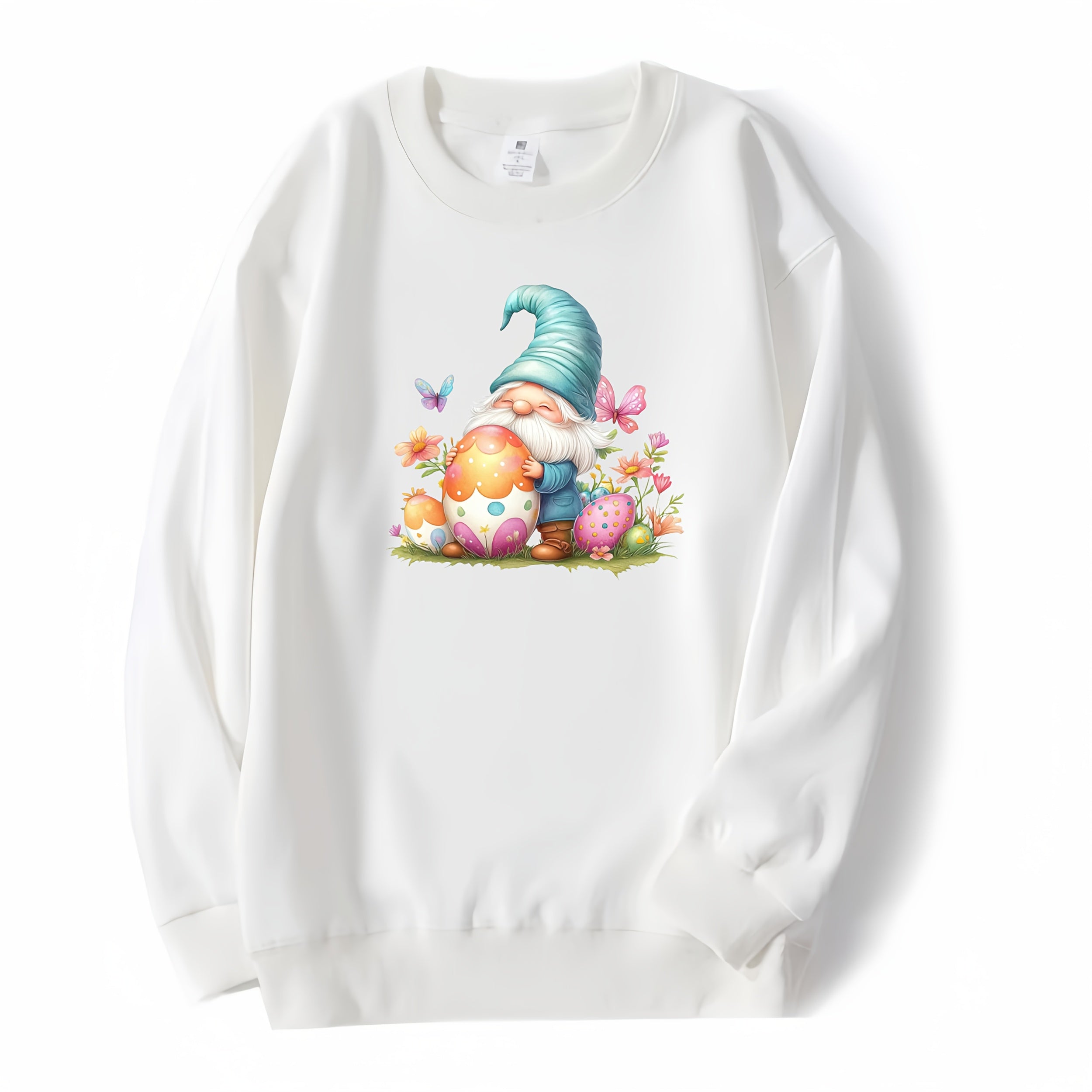 Easter Gnome Iron On Patch for T-Shirts Jeans Bags - Durable and Washable