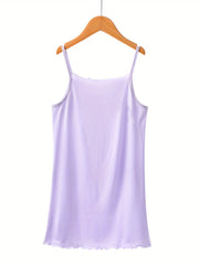 Girl's Cartoon Rabbit Print Nightgown PJ