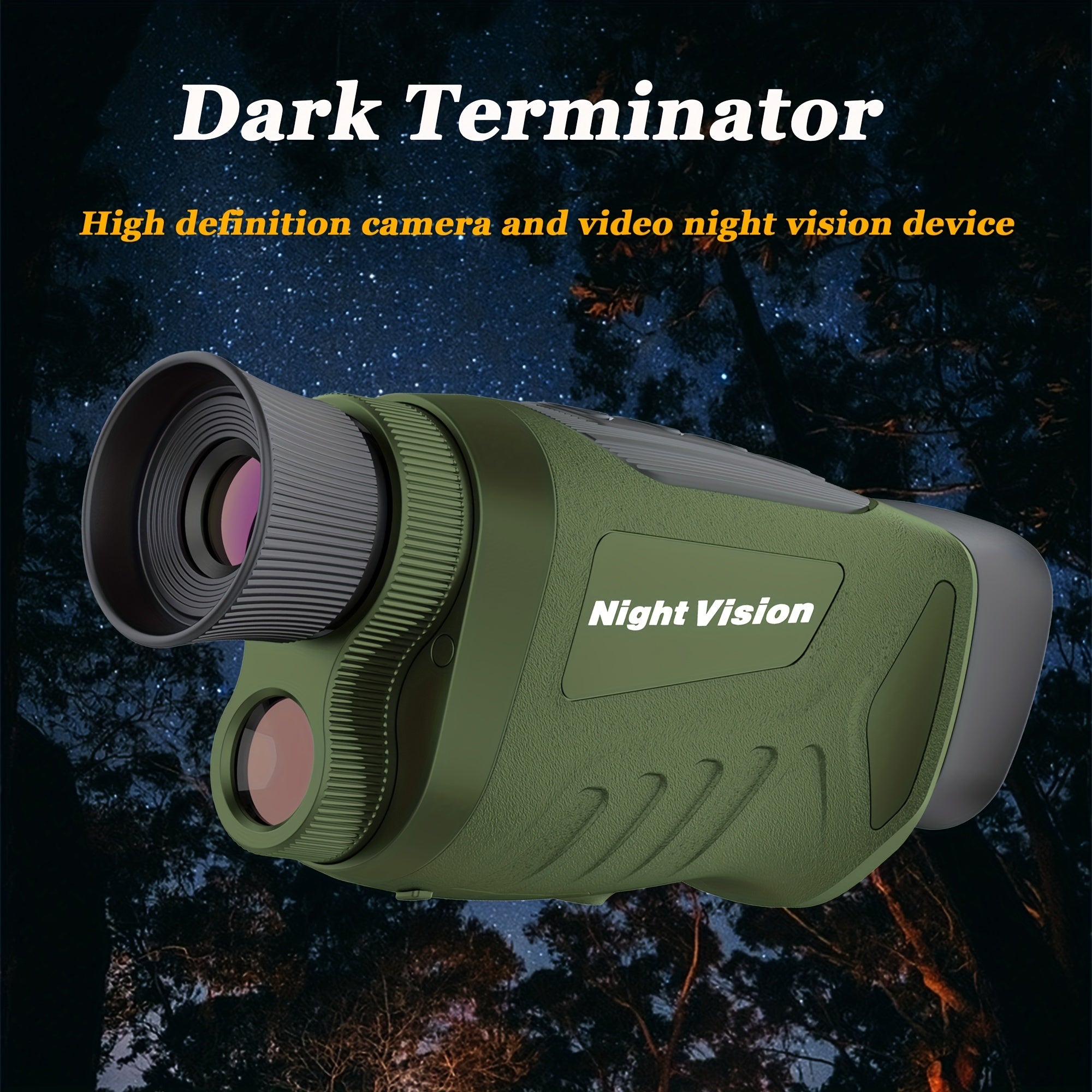 Night Vision Device 8x Zoom Waterproof Rechargeable 32g Memory Card