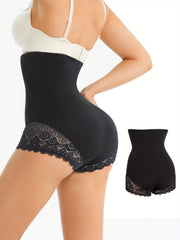 Lace High Waist Tummy Control Panties
