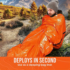 Portable Warm & Cold Resistant Sleeping Bag for Outdoor Travel