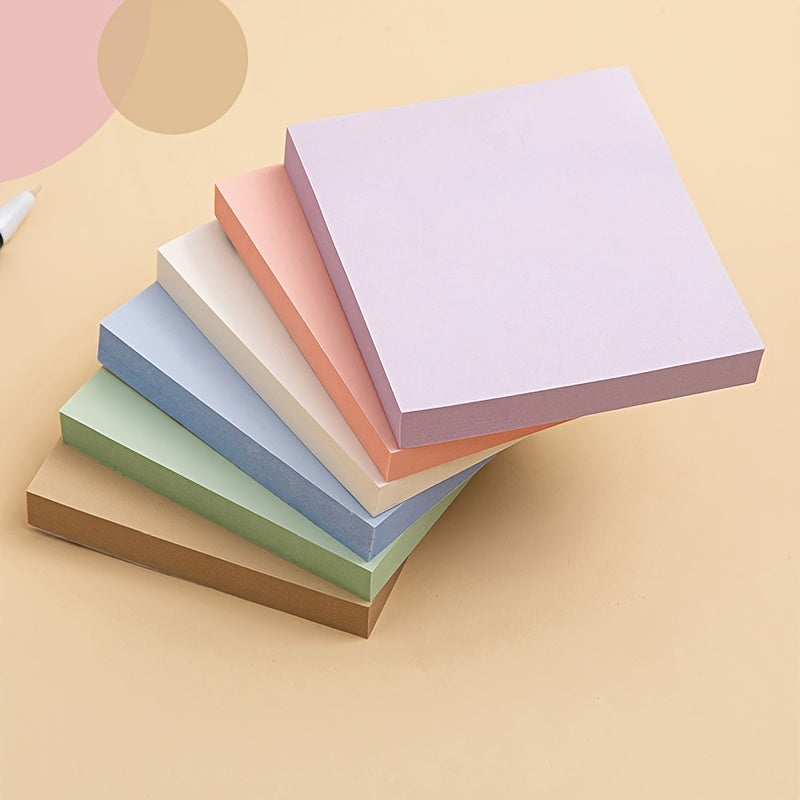100pcs Morandi Sticky Notes for Home & Office Organization