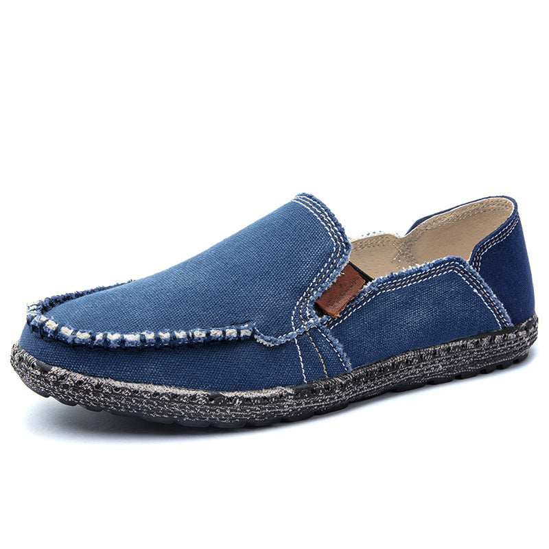 Men's Canvas Casual Loafers Boat Shoes