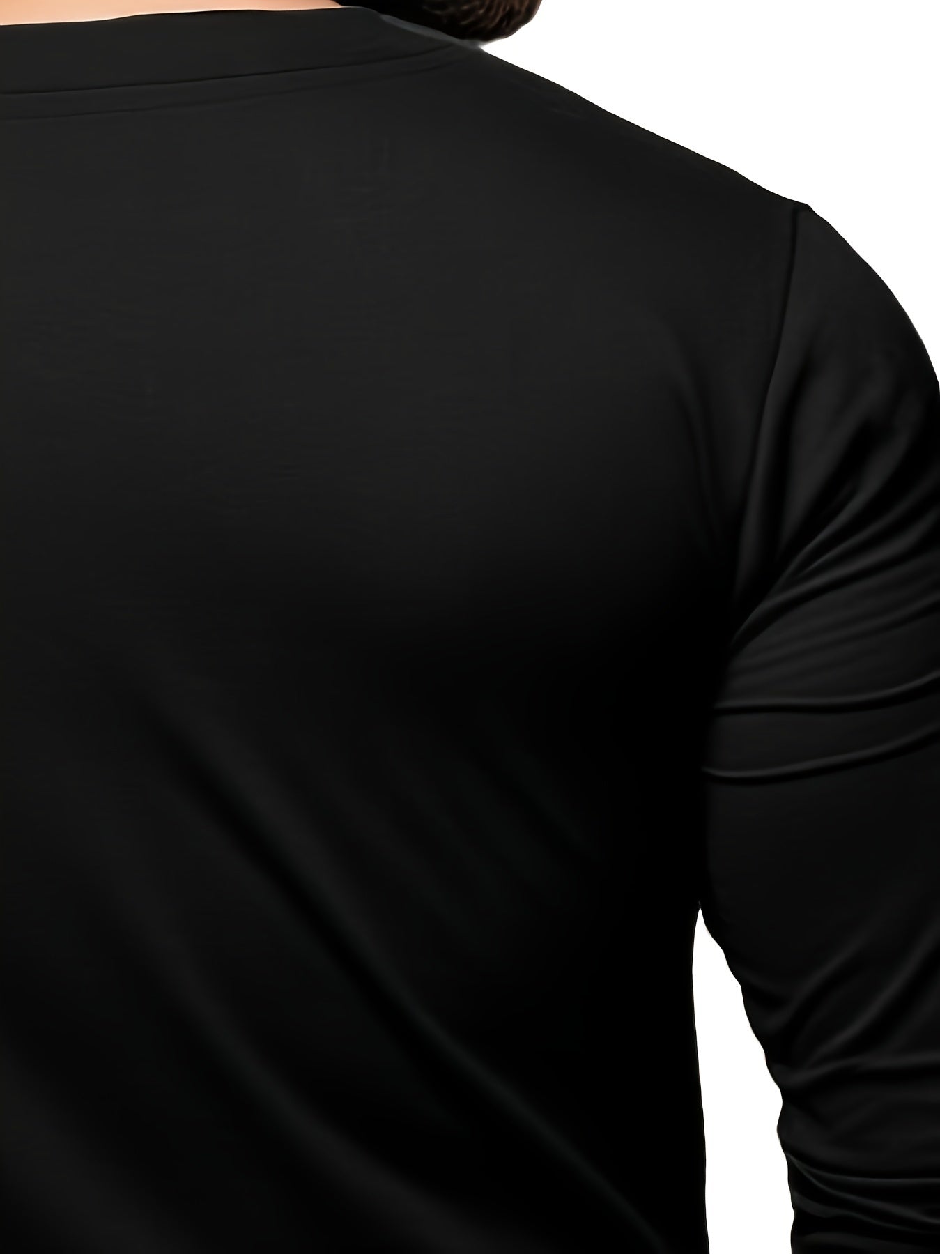 Vehicle Pattern Long Sleeve T shirt Men's Casual Top