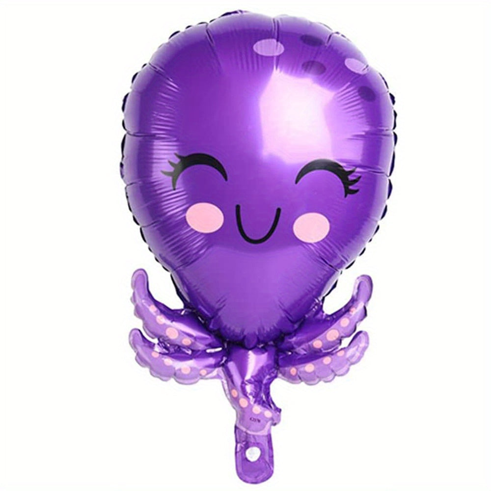 1pc Sea Animal Balloons Foil Mylar Balloons Baby Shower Themed Party Birthday