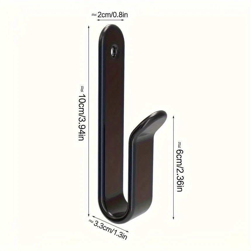 2PCS Indoor Ski Storage Hooks Wall Mounted Bracket for Snowboard Display