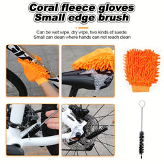 Chain Cleaner Portable Bike Chain Cleaning Tool Professional Cleaning Kit