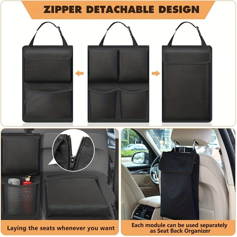 Car Seat Back Storage Bag Lightweight Organizer