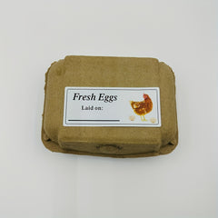 60pcs Egg Sticker Date Label Copperplate Paper Self-Adhesive