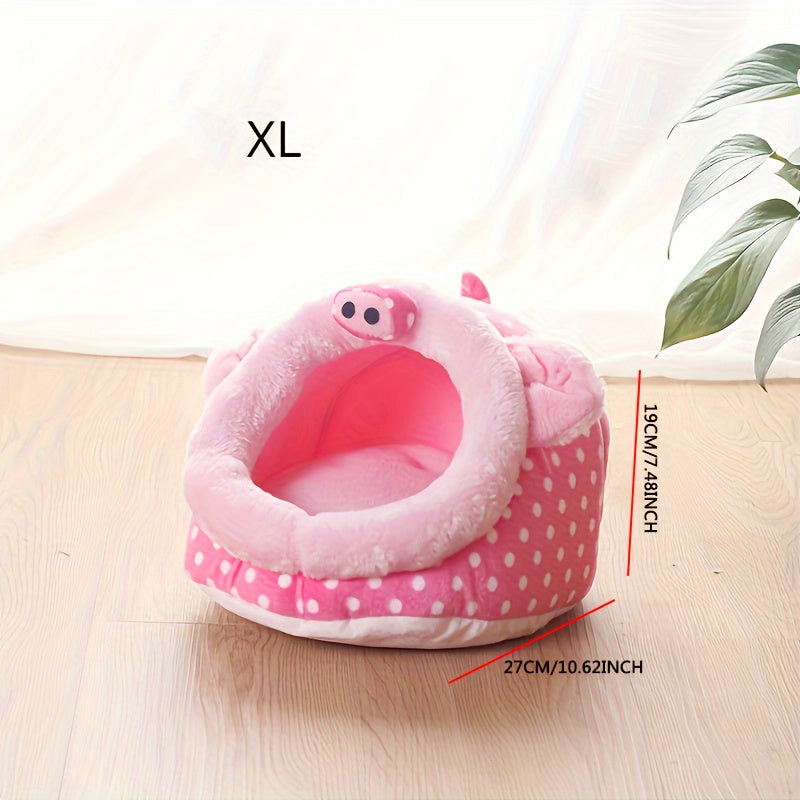 Warm Big Hamster Nest Bed Cube House Habitat Lightweight Durable Portable Mat