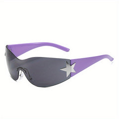 Y2K One Piece Gradient Sunglasses UV400