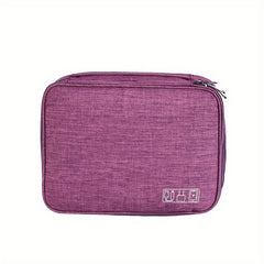 3 Layer Electronic Organizer Travel Cable Bag Waterproof Storage All in One
