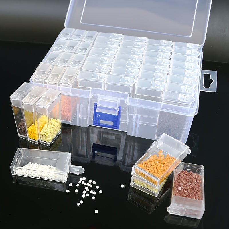 Diamond Painting Storage Containers 44 Bottles Kit Craft Beads