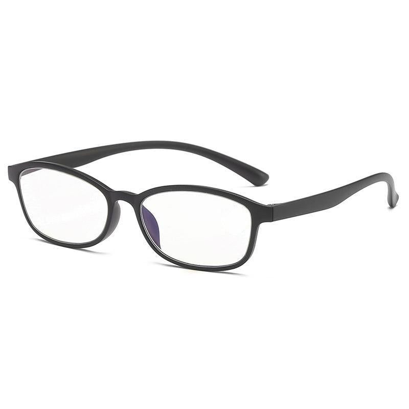 Square Frame Eyeglasses Light Blocking Lightweight Portable Glasses