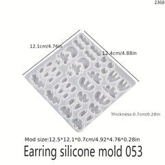 Silicone Mold for Jewelry Pendant Epoxy Resin Casting