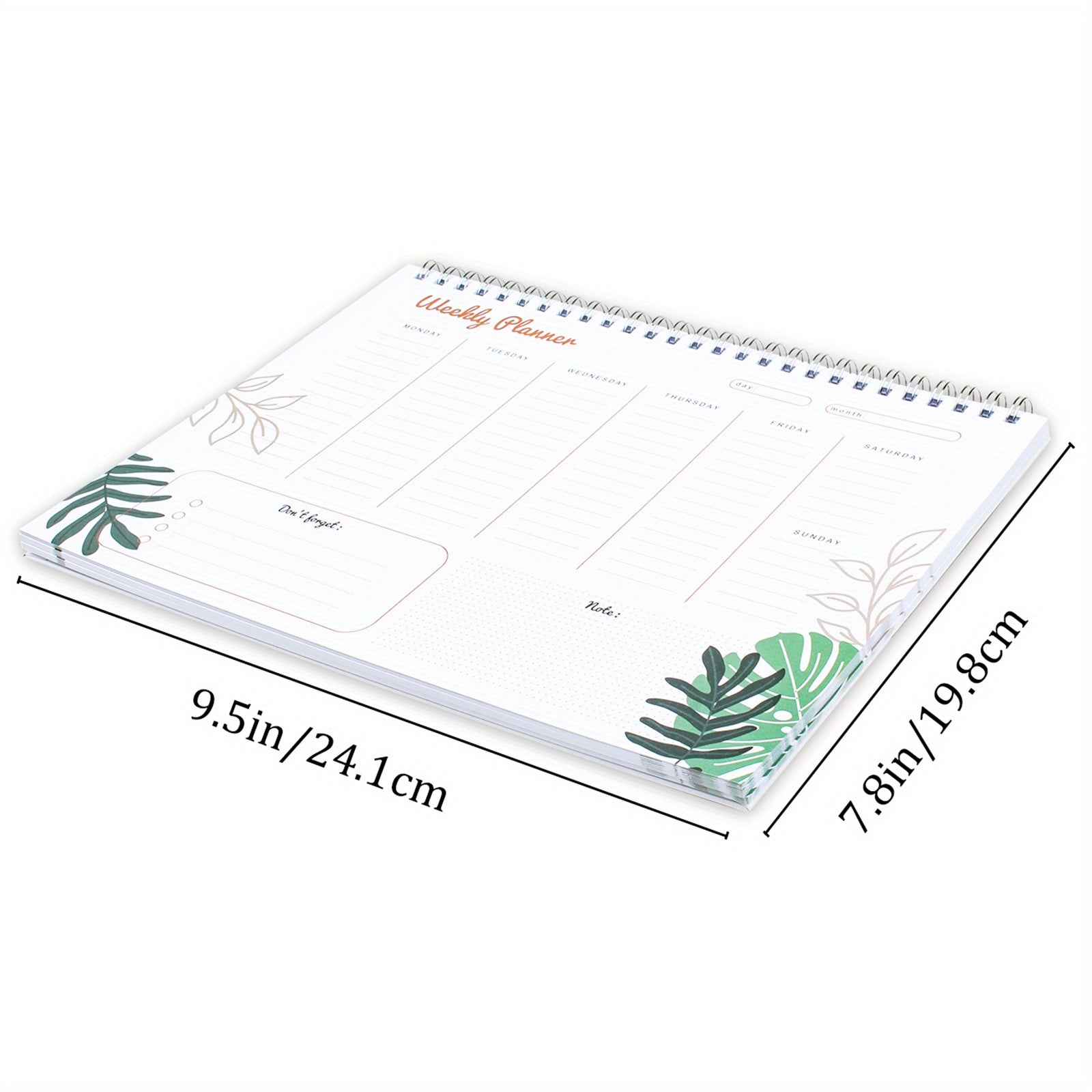 Weekly Planner With To Do List Tasks Achieve Your Goals