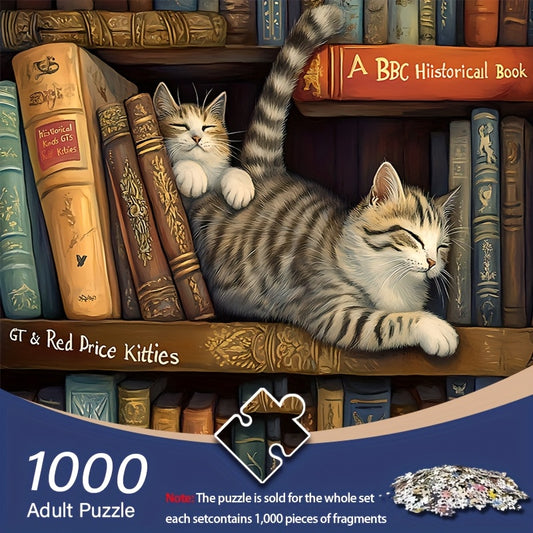 1000pcs Mini Jigsaw Puzzle for Adults High Difficulty DIY Art Decor Gift