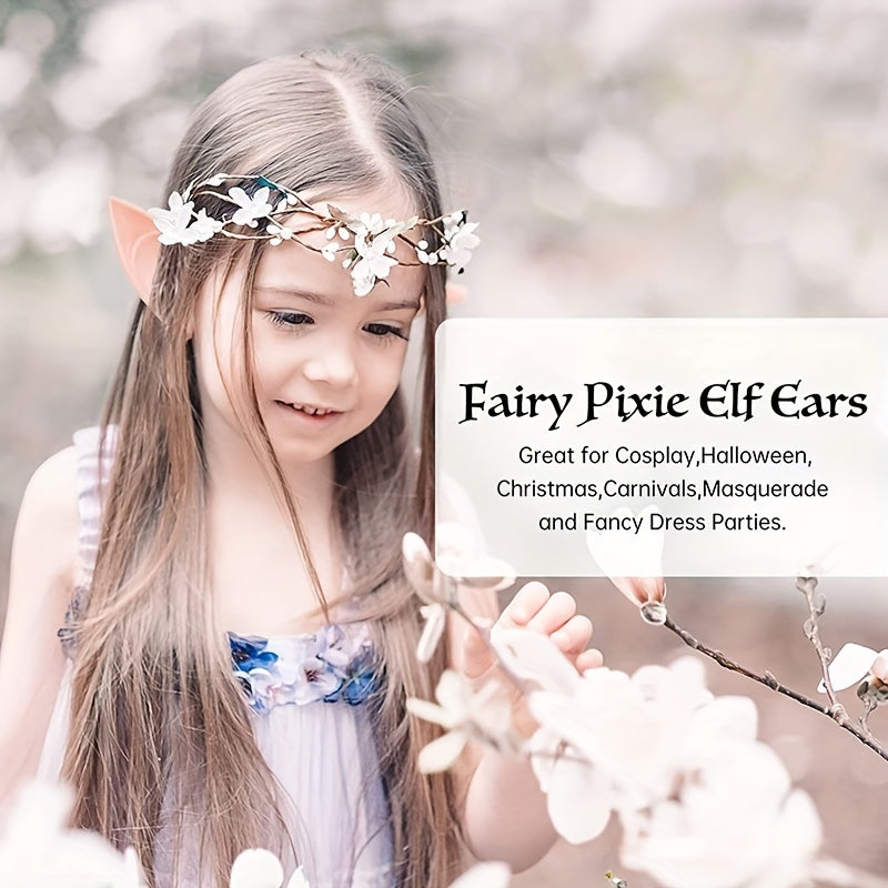 Girls Elf Ears Headband Hairband Dress Up Headwear