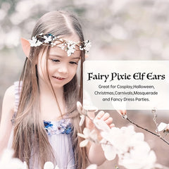 Girls Elf Ears Headband Hairband Dress Up Headwear