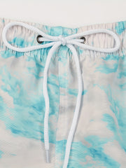 Women's All Over Print Drawstring Shorts for Spring & Summer