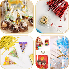 800pcs Metal Strapping Bag Seal Bag Clip Gift Wrapping