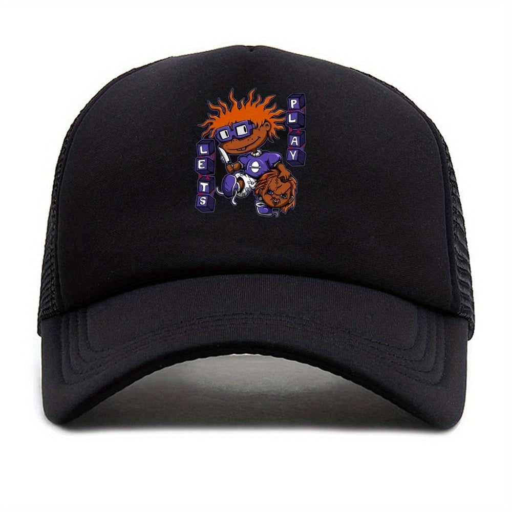 Unisex Sunshade Adjustable Baseball Cap For Outdoor Sport