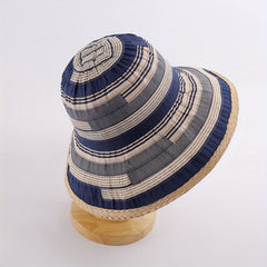 Vintage Bucket Hat for Women Travel Beach Sunscreen