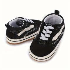 Baby Boys Canvas Sneakers Lightweight Non Slip Shoes