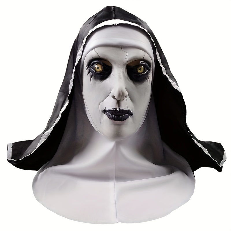 Halloween Horror Nun Mask Latex Face Mask