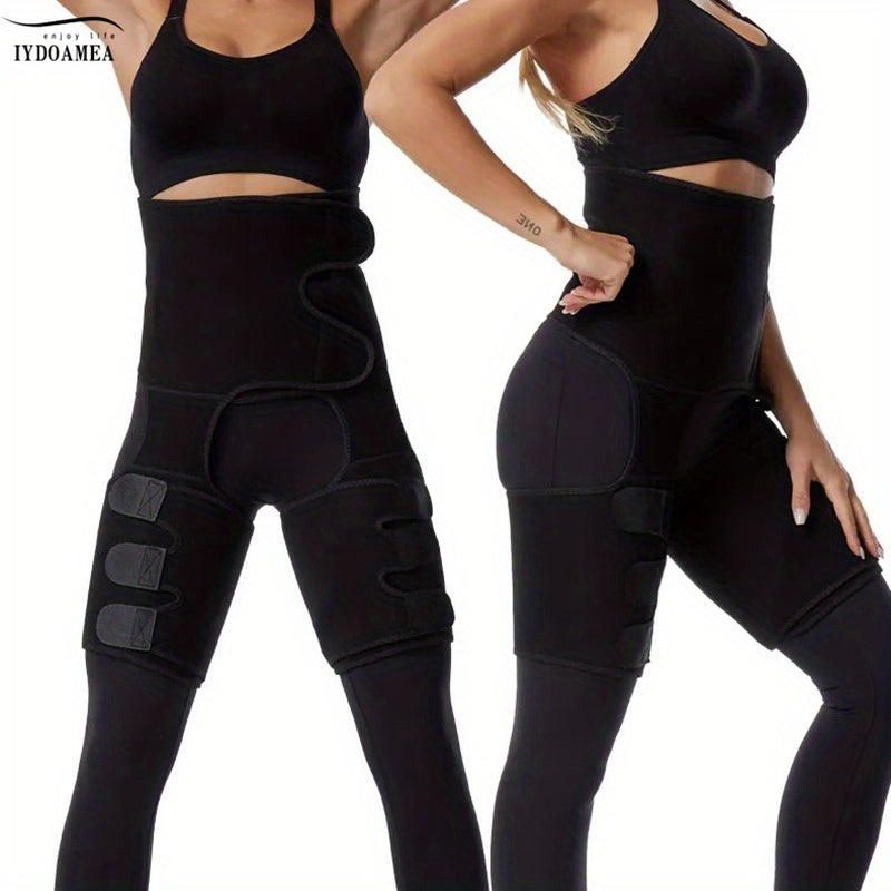 3-in-1 Waist Trainer & Thigh Trimmer for Fast Weight Loss