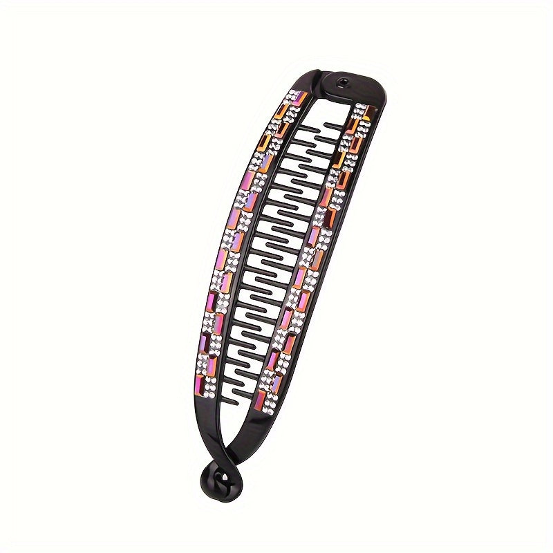 Rhinestone Fish Hair Clip Girls Hairpin