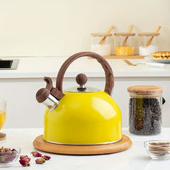 Stainless Steel Whistling Kettle for Camping